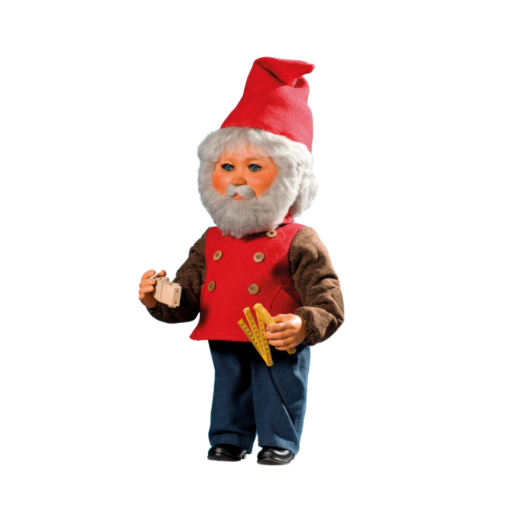 Santa's Helper with Ruler & Toys