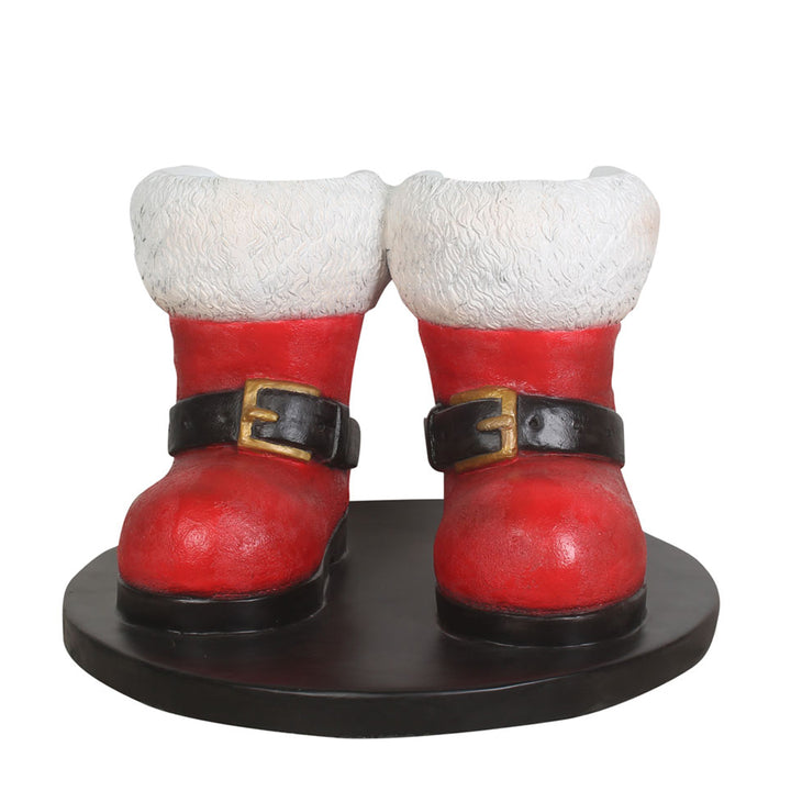 Santa Boots Photo Op