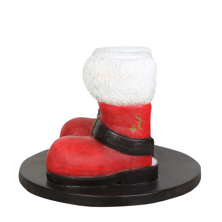 Santa Boots Photo Op
