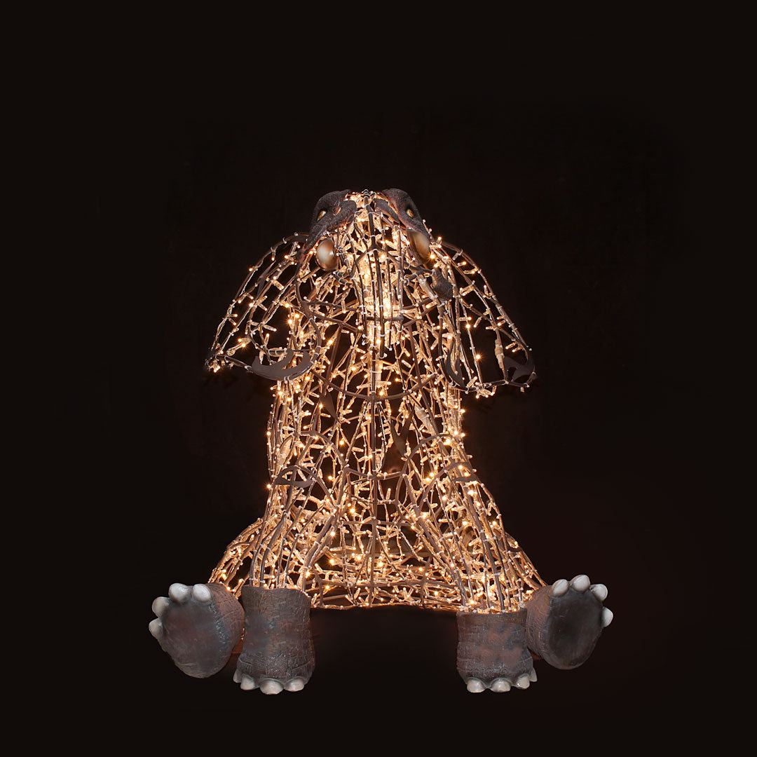 Paddy Elephant - Warm white - Floor standing