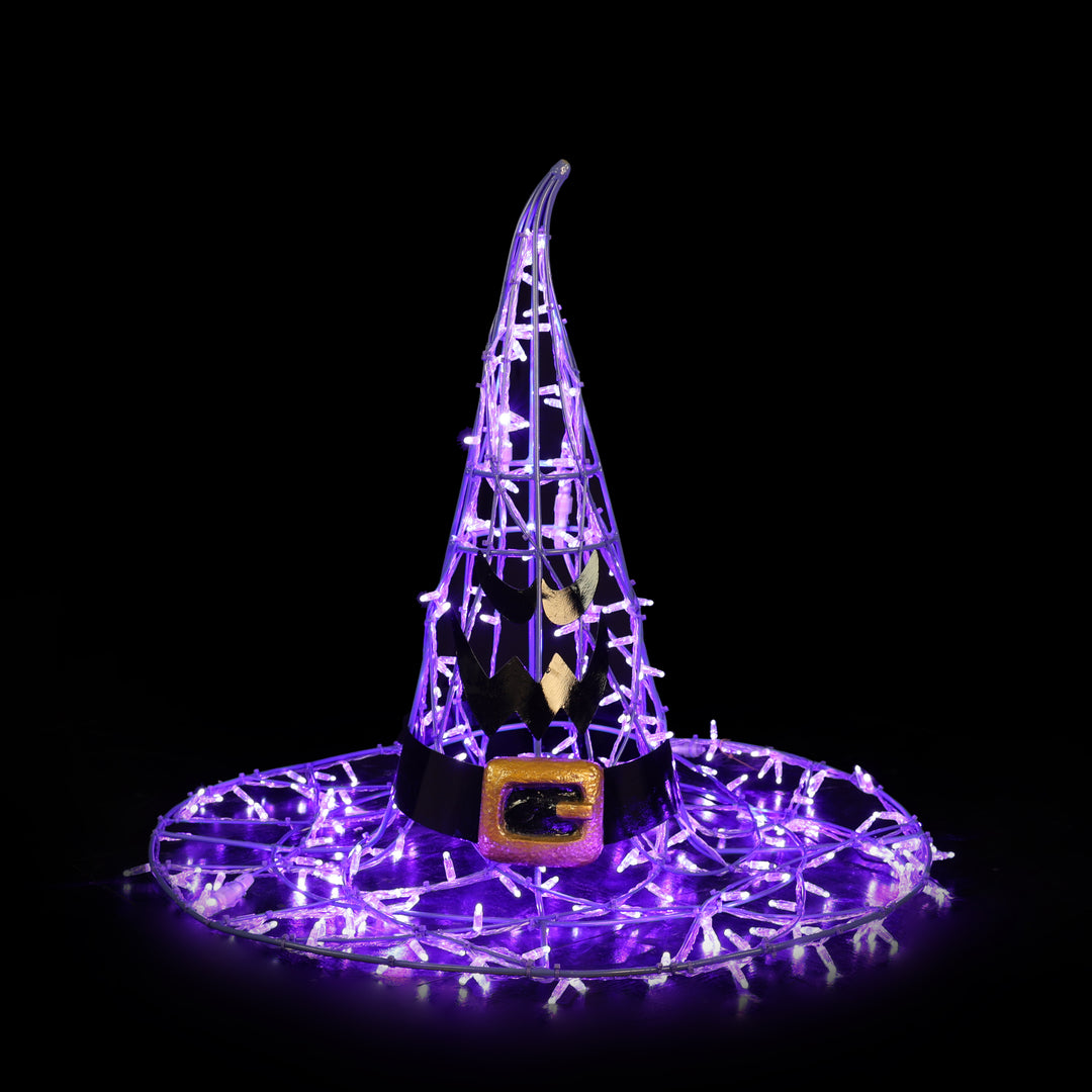 Illuminated Witch Hat "EVIL"