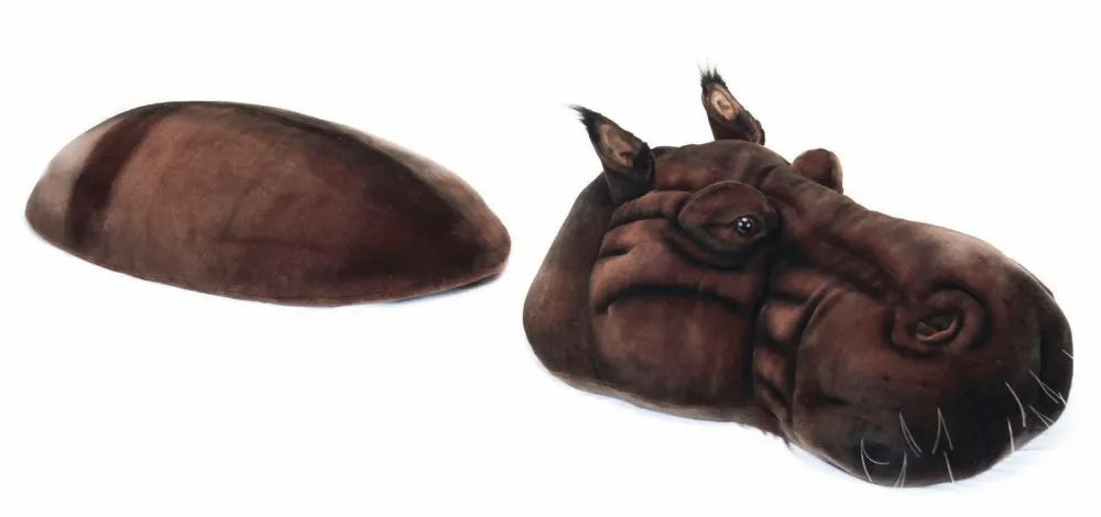 Animatronics Hippo in Pond 15in - Tall