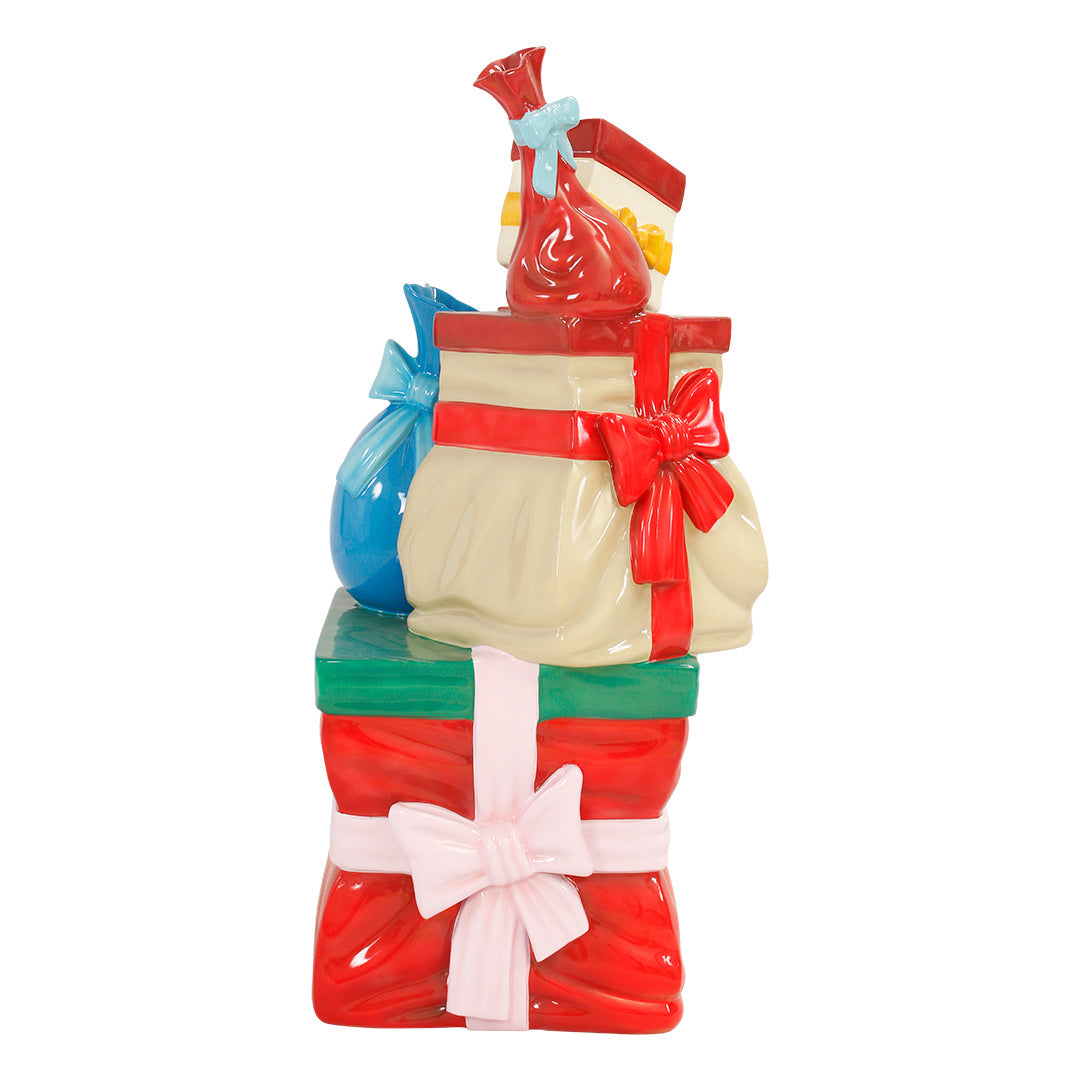Giant Christmas Gift Stack