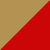 Gold with Red Bow