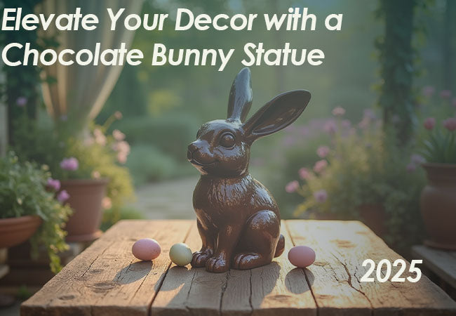 Delightful Chocolate Bunny Statue that Captures Easter Magic [2025]