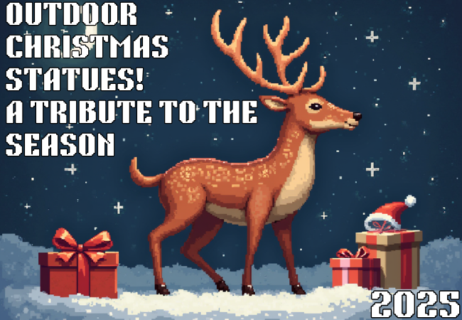 Outdoor Christmas Statues! A Tribute to the Season [2025]