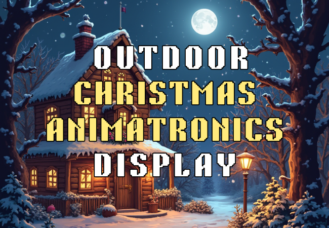 The Magic of Motion Outdoor Christmas Animatronics & Automata