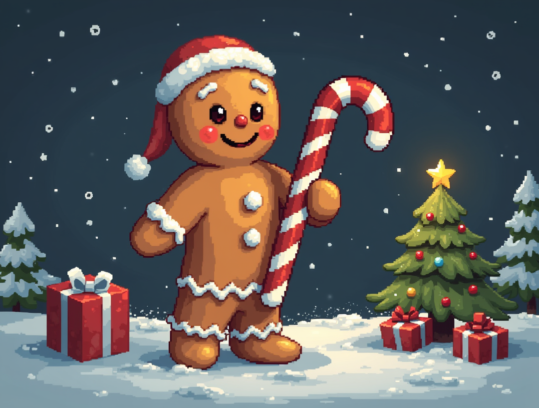 Deck the Halls with Gingerbread Candy Canes [2025]