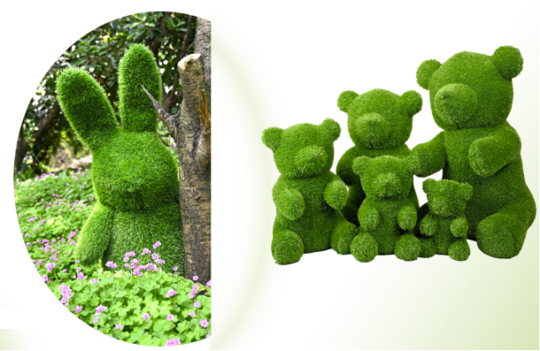 Enhancing Outdoor Summer Statues with Artificial Grass