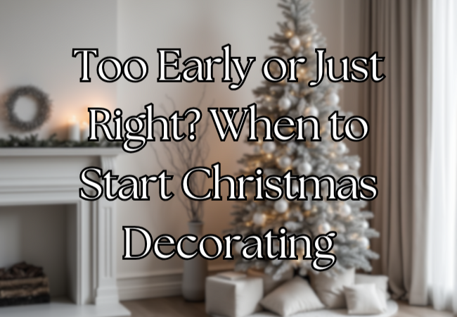 Is It Ever Too Early? When to Start Decorating for Christmas