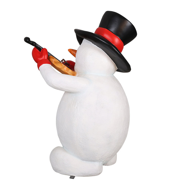 Snowman With Violin