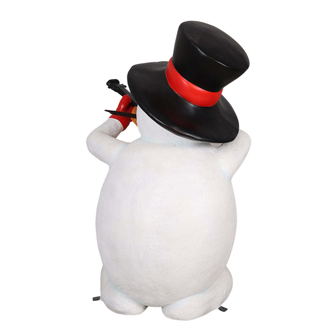 Snowman With Violin