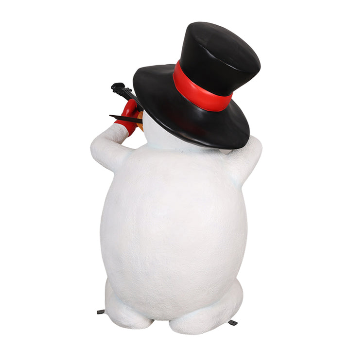 Snowman With Violin