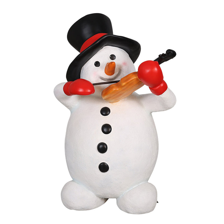 Snowman With Violin