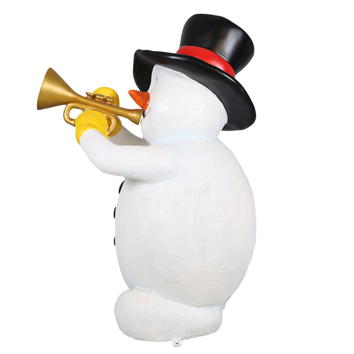 Snowman With Trumpet