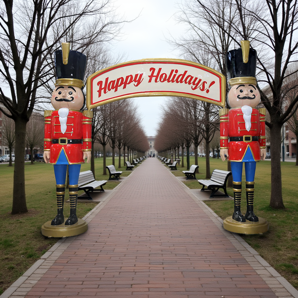 Traditional Nutcracker Archway