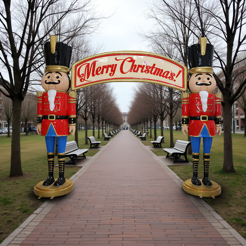 Traditional Nutcracker Archway