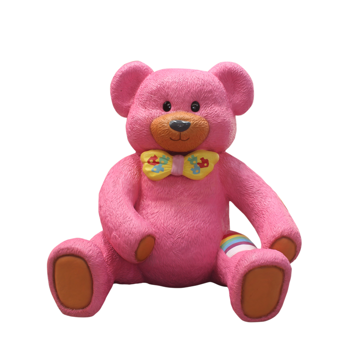 Pink Easter Bear