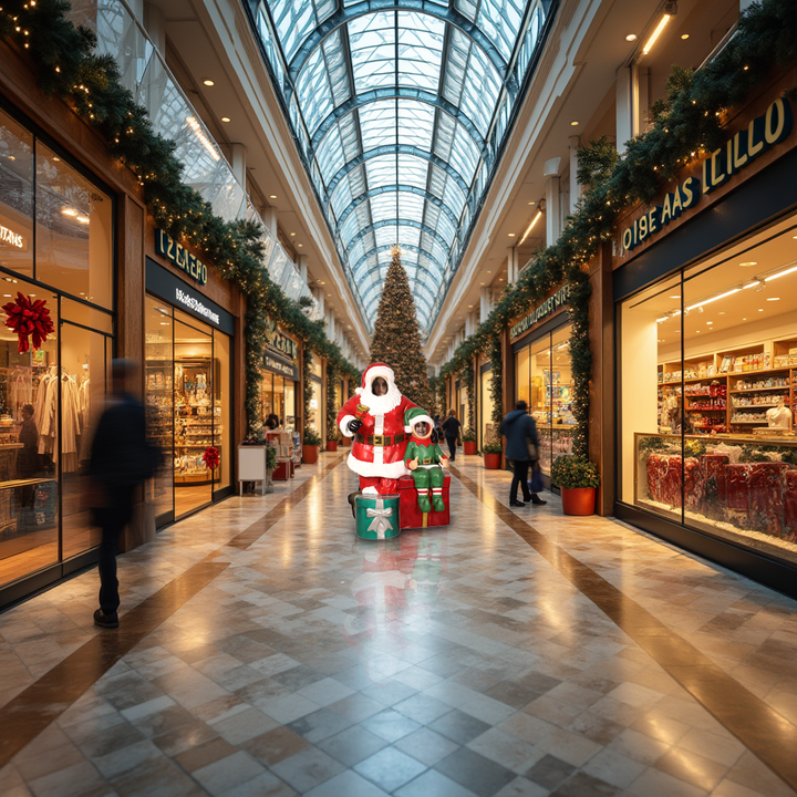 Santa with Elf Photo Op