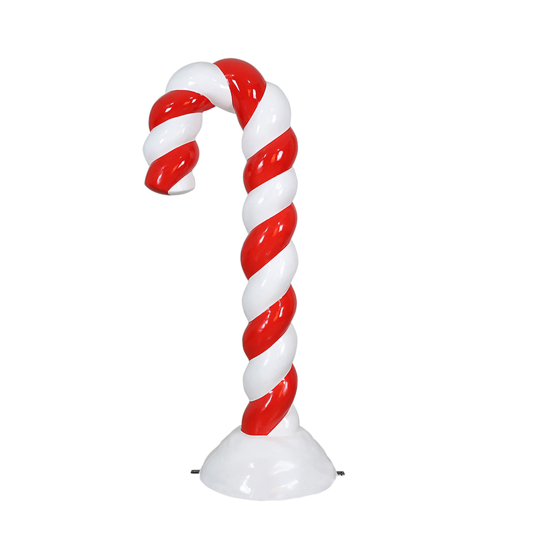 Candy Cane In Snow 6Ft