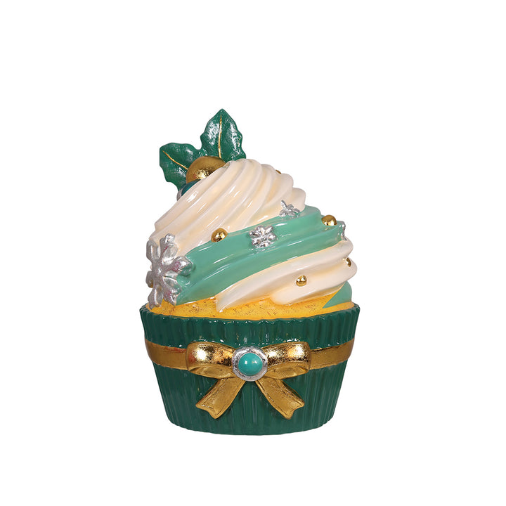 Christmas Cupcake (Holly)