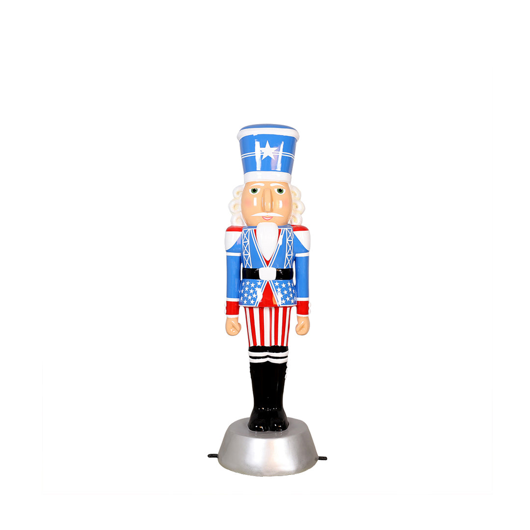 American Christmas Nutcracker Display - 4ft (Assorted Colors)