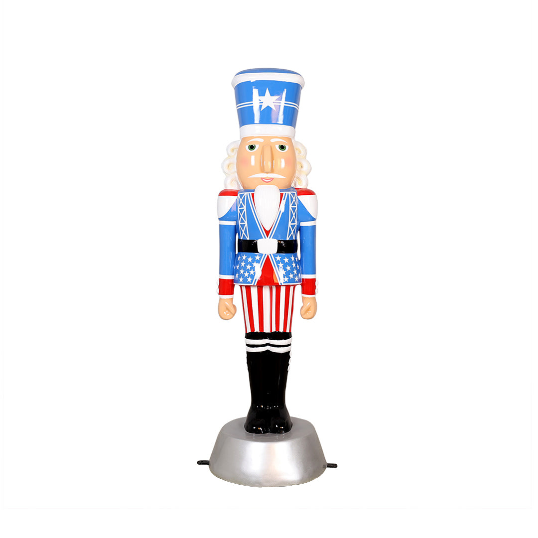American Christmas Nutcracker Display - 6ft (Assorted Colors)