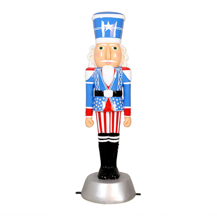 American Christmas Nutcracker Display - 9ft (Assorted Colors)