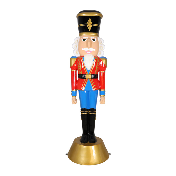 American Christmas Nutcracker Display - 9ft (Assorted Colors)