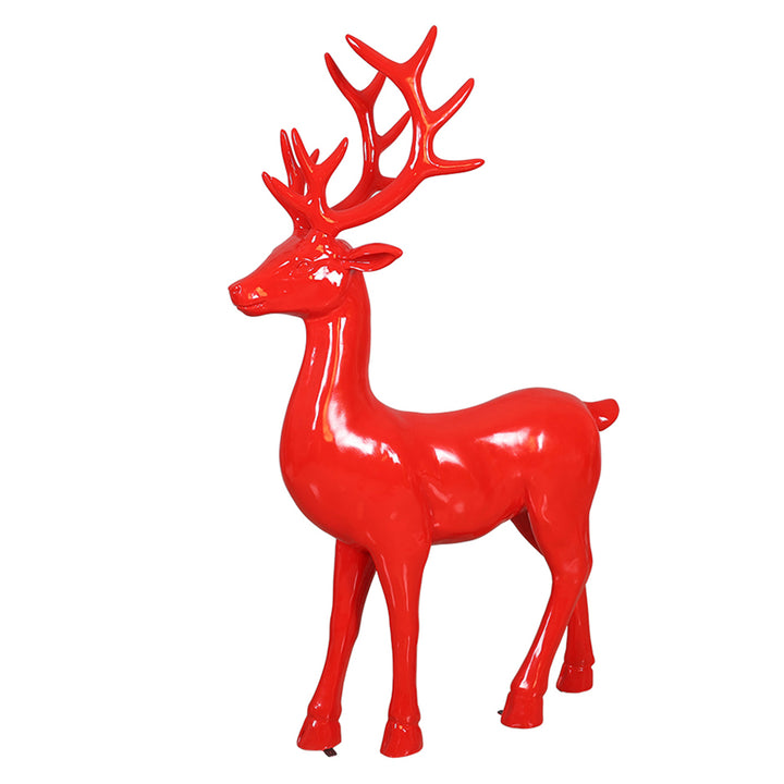 Deer Standing Statues (Stags)