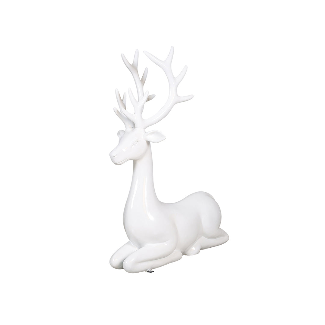Deer Sitting Statues (Stags)