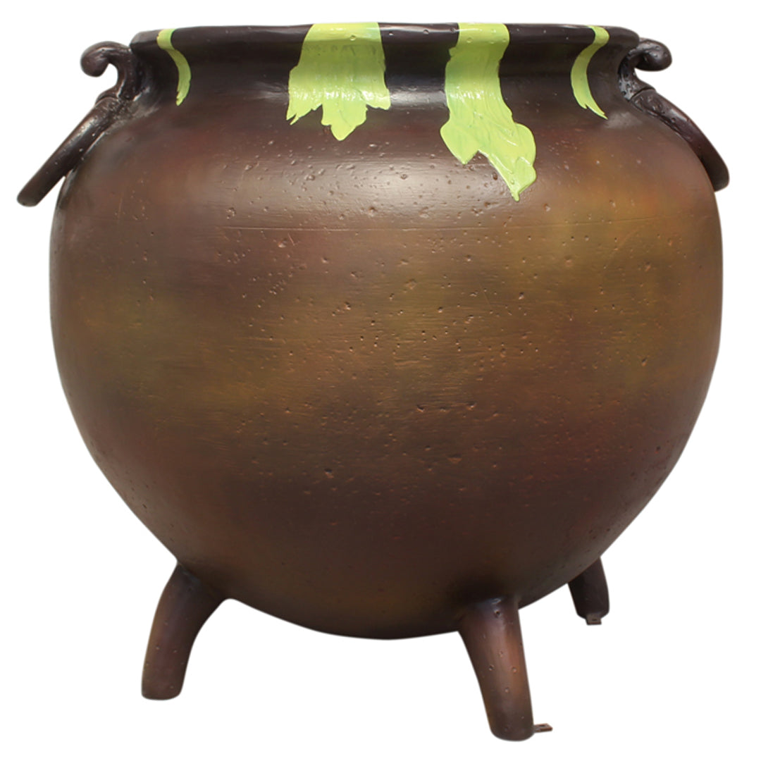Witch's Cauldron Photo Op for Halloween Decor