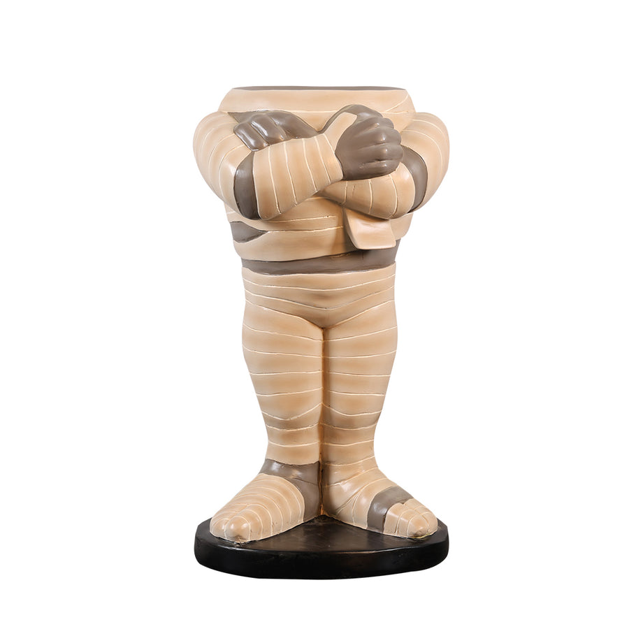 headless mummy statue