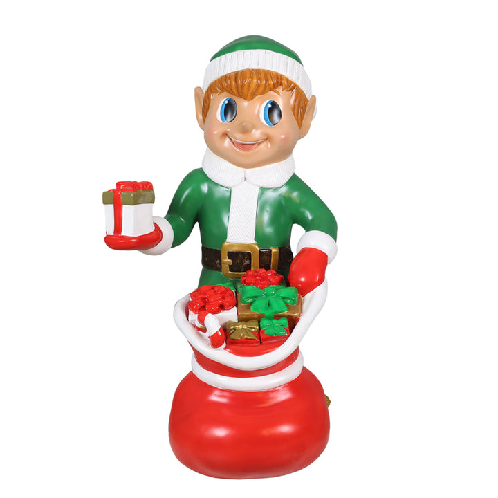 Elf Boy with Giftsack