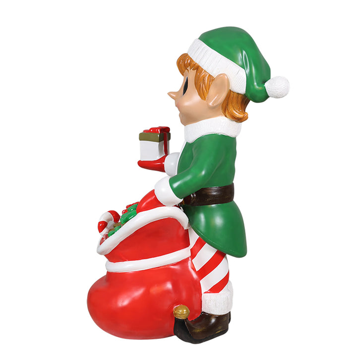 Elf Boy with Giftsack