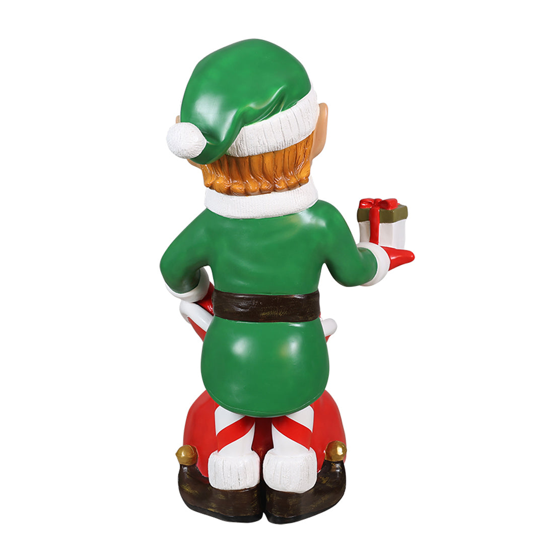 Elf Boy with Giftsack