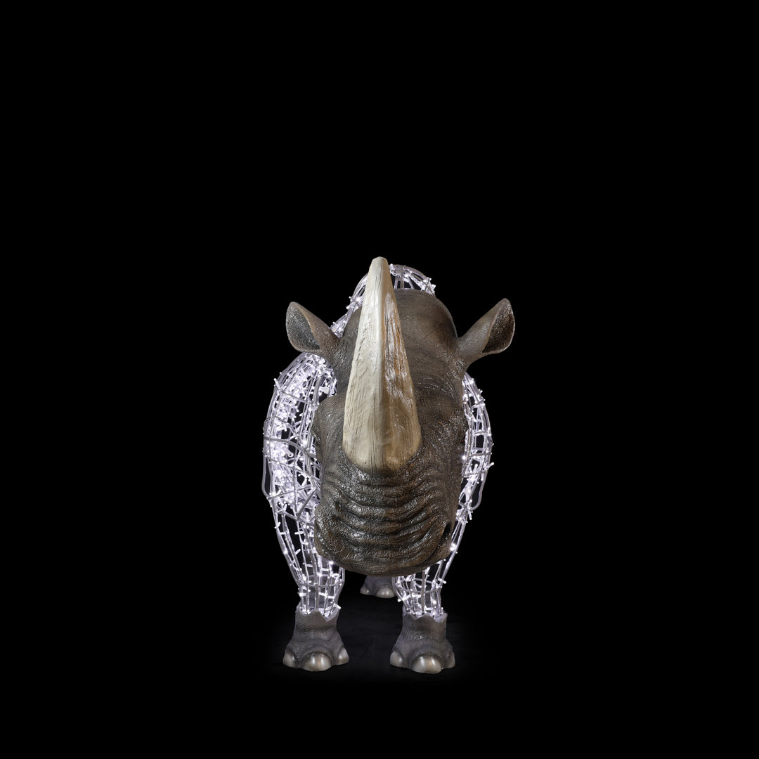 Rhinoceros (Cold White) - Cold White - Floor standing