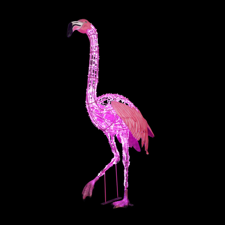 Flamingo Walking - Pink - Floor standing