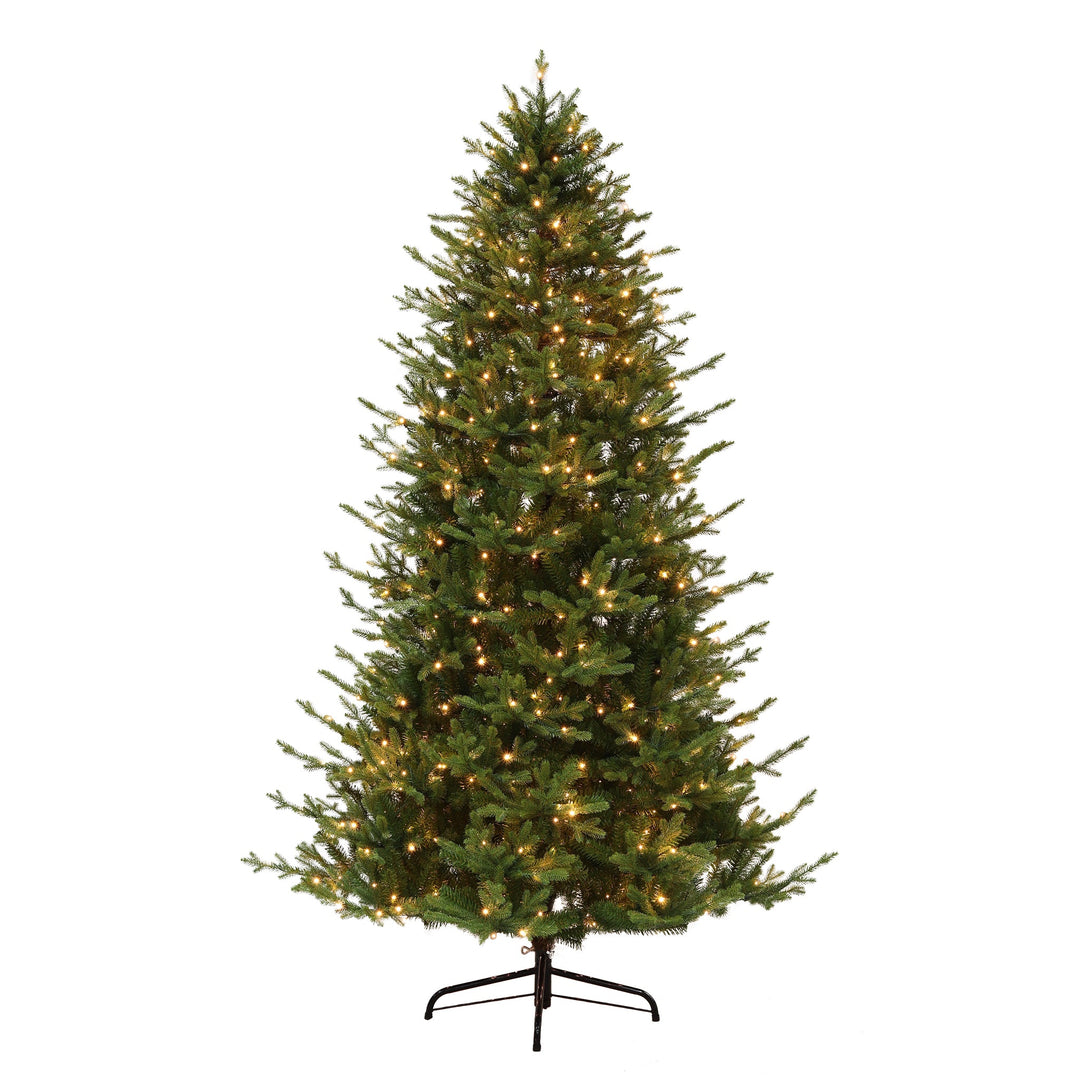 Poughkeepsie Pine 7.5FT Christmas Tree with 850 Warm White LED Lights