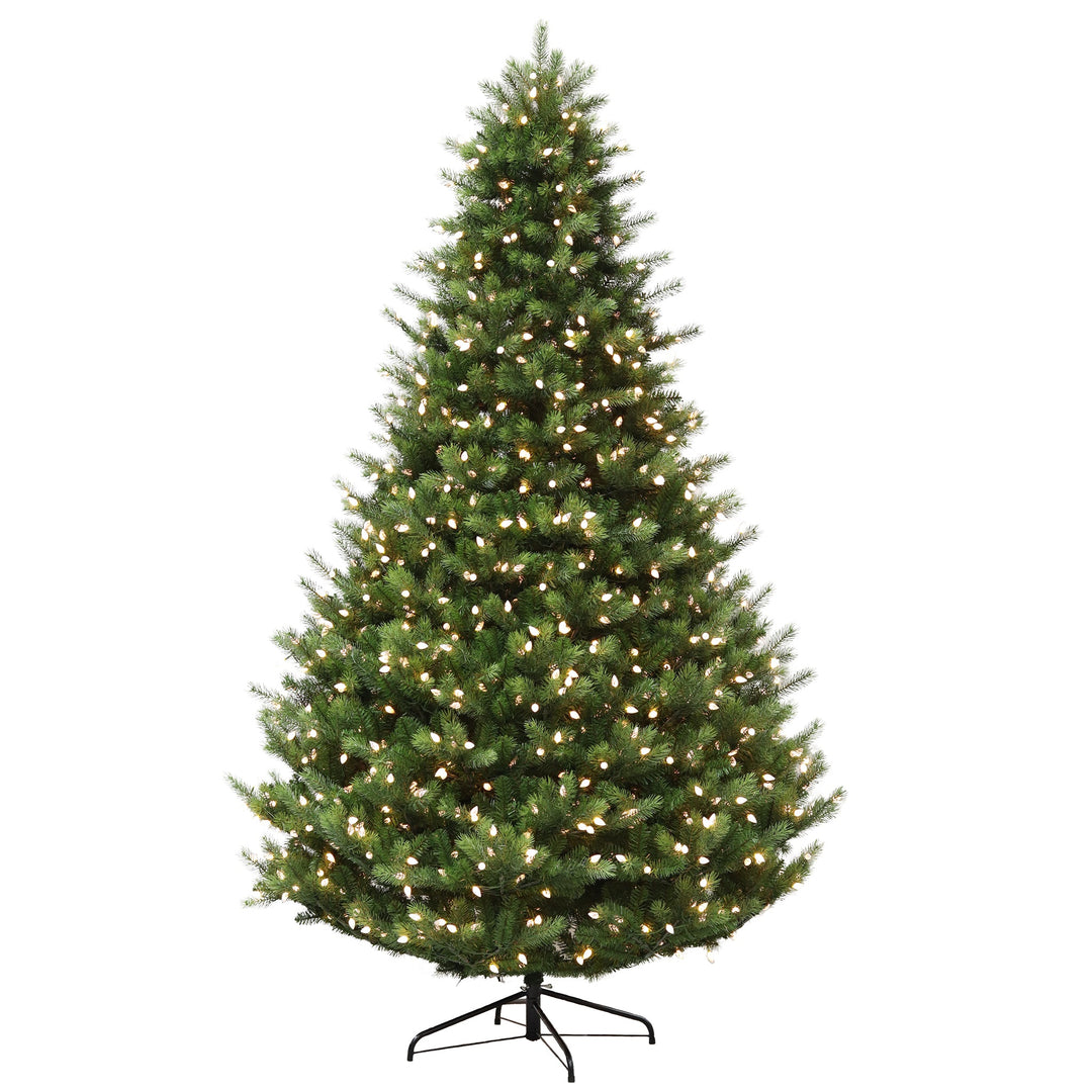 Vail Pine 7.5FT Christmas Tree with Warm White C6 LED Lights