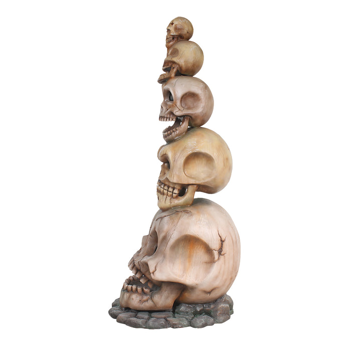 5 Emotions Skull Pillar side