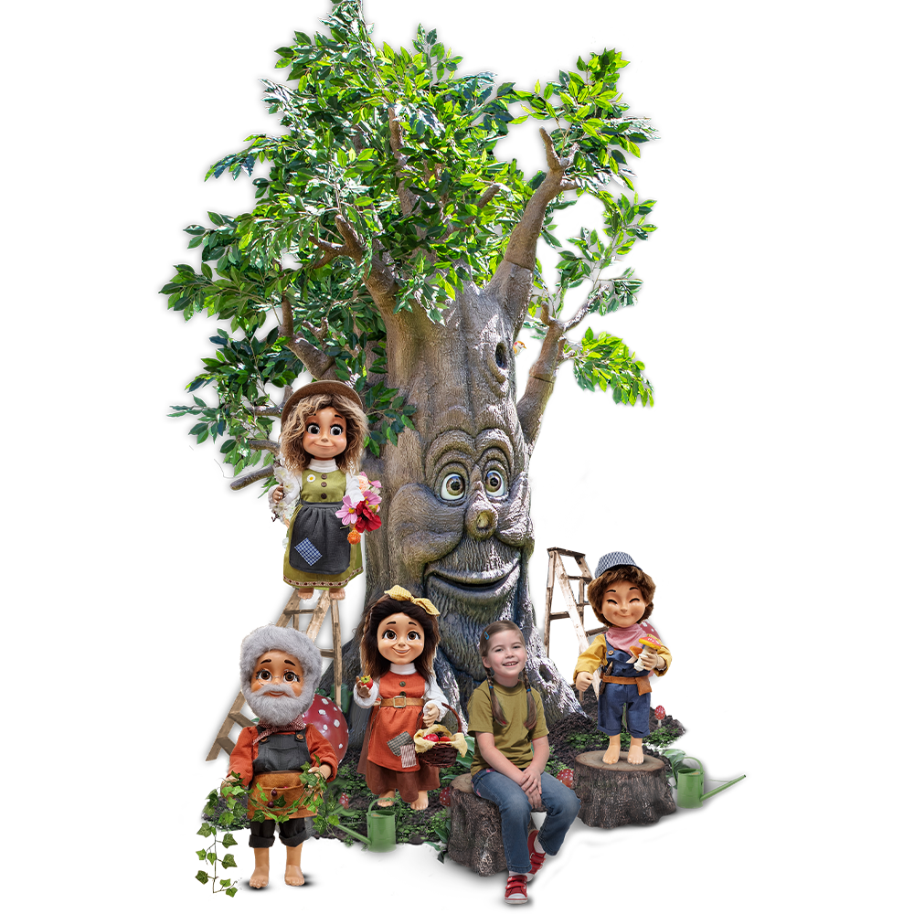 A Forest Fairytale Animatronic Set