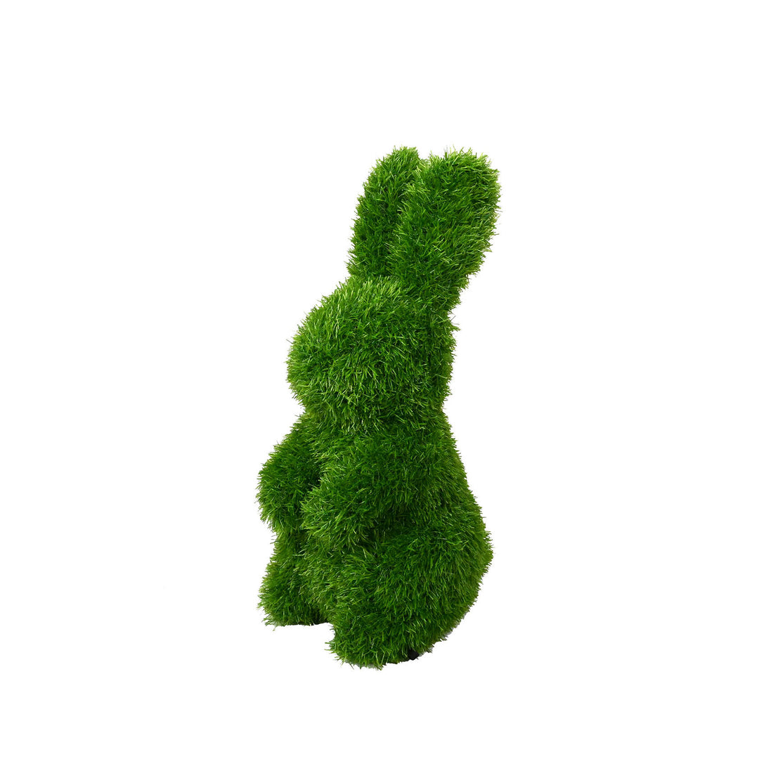 Rabbit with Standing Ears Green Look Topiary