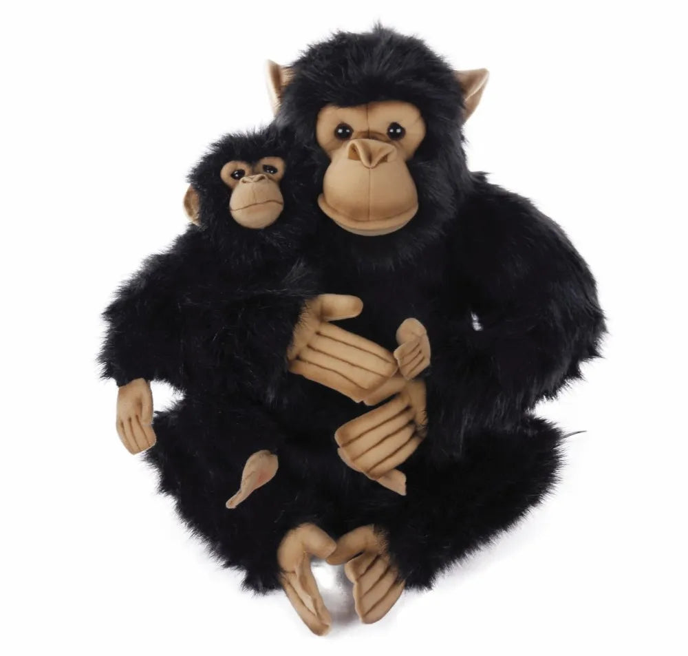 (A) Chimp with Baby 18in H