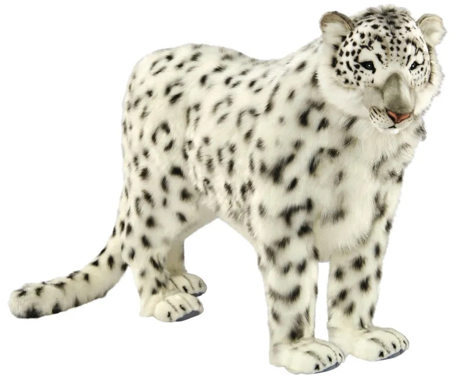 Animatronic Snow Leopard 95 cm tall