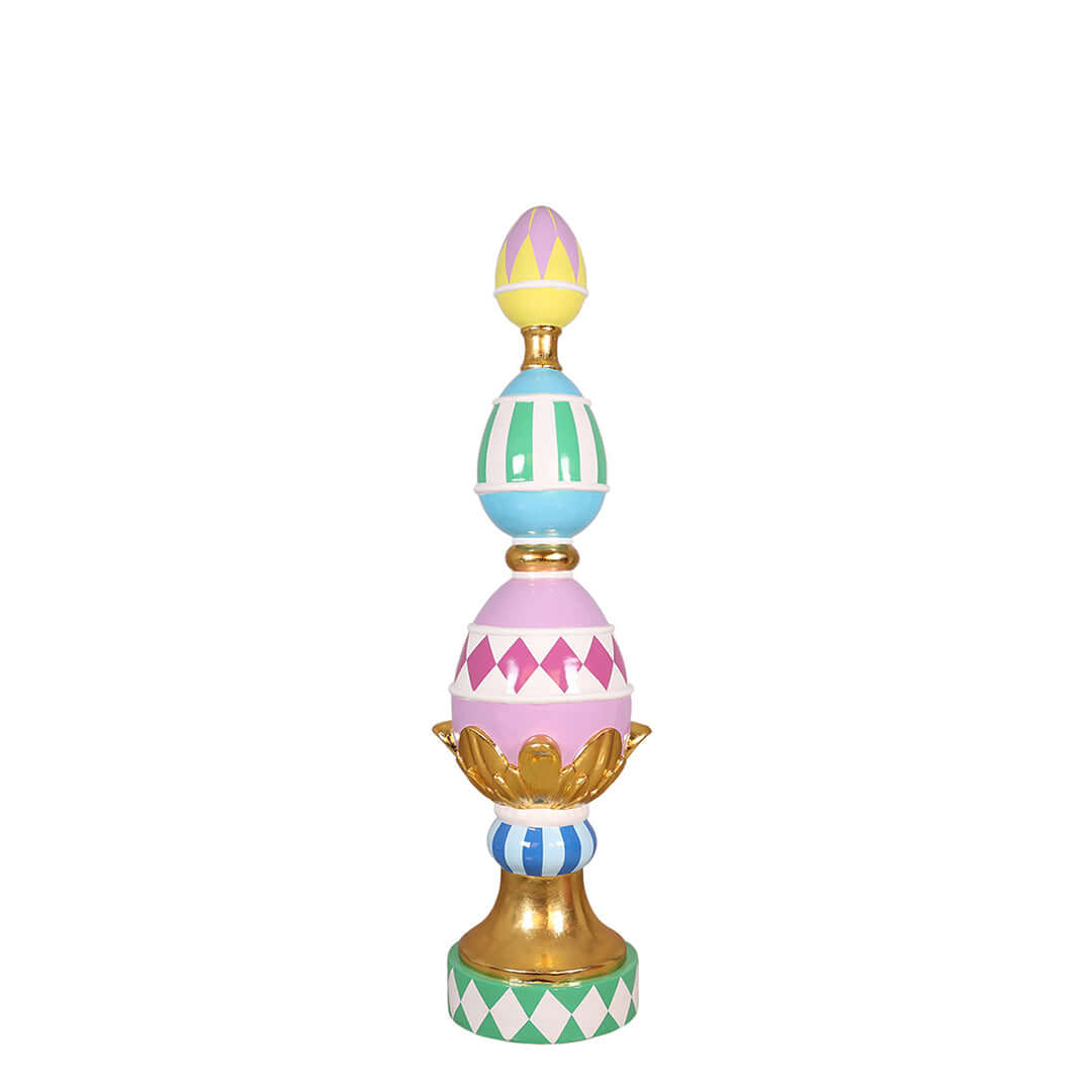 life-sized finials cute for easter decoration