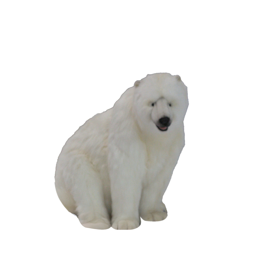 Polar Bear Sitting Statue - 155 cm Long