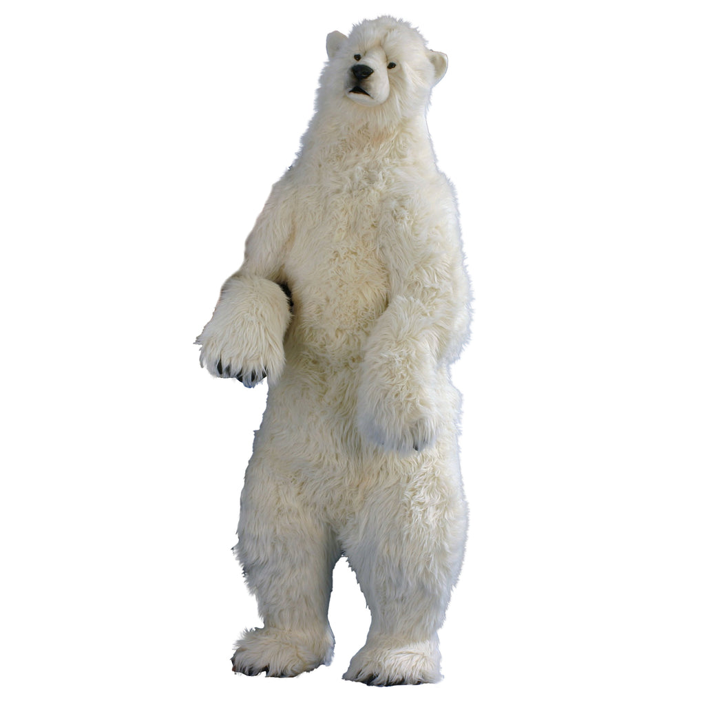 太*陽様 human made 張子　polar bear Amazon.com: US 5.5 Inch Animal Figurine Two Polar Bear Cubs