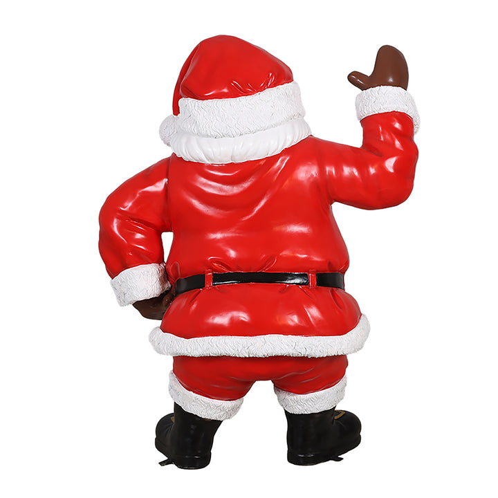 56-inch Life-Size Santa Statue