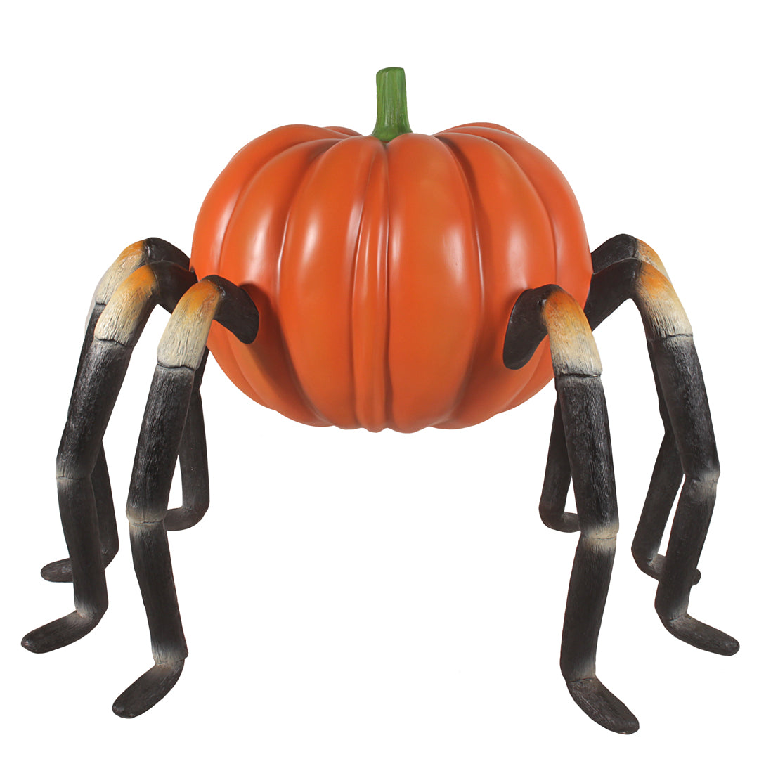 spider pumpkin 100cm back view